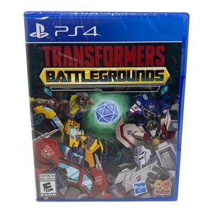 Transformers Battlegrounds Playstation 4 PS4 Video Game New Factory Sealed
